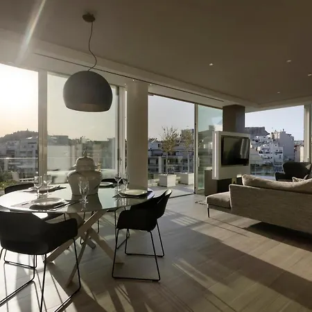 Ueber Lux 2 Bedroom New Penthouse With Acropolis View Apartment Athens