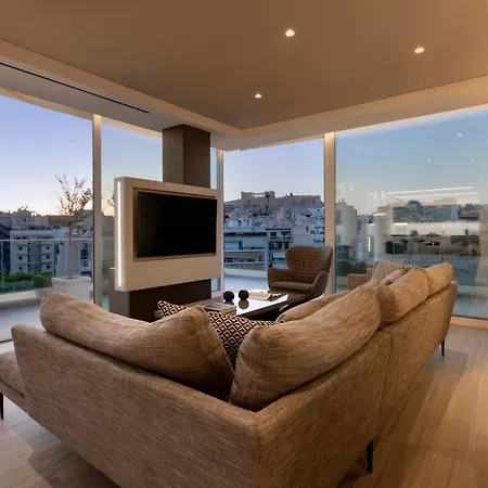 Ueber Lux 2 Bedroom New Penthouse With Acropolis View Athens